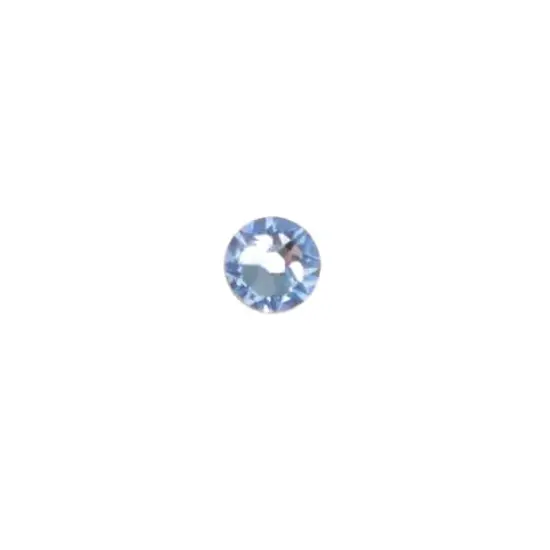 SS16 Round Flatback Austrian Crystals by Bead Landing™, 55ct. Light Sapphire {4}