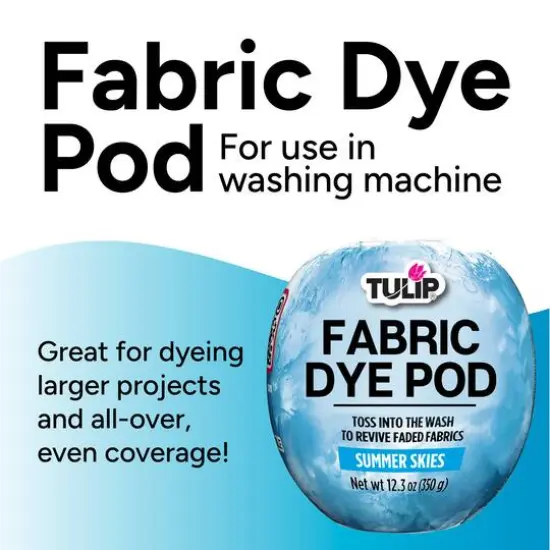 Tulip&reg; Fabric Dye Pod Summer Skies {3}