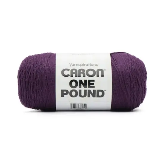 Caron&reg; One Pound&trade; Yarn Deep Violet {1}