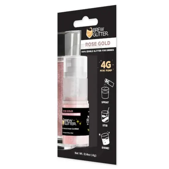Bakell&reg; Brew Glitter&reg; Edible Drink Glitter Rose Gold {7}