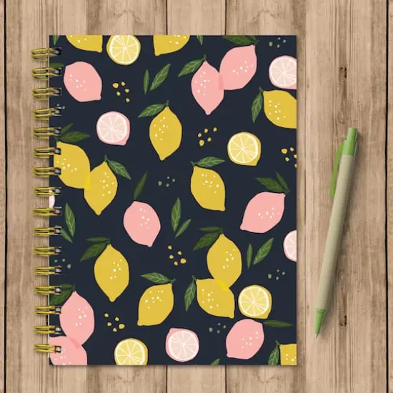 TF Publishing Joy Lemon Squeeze Spiral Lined Journal {5}