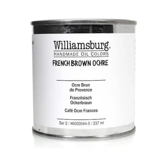 Williamsburg&reg; Artist Oil Colors Jar, 8oz. French Brown Ochre {1}