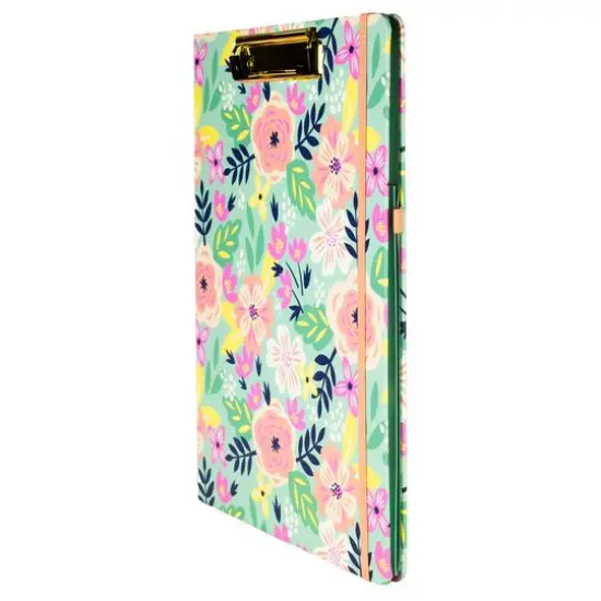 Steel Mill & Co.&reg; Mint Floral Clipboard Folio {5}