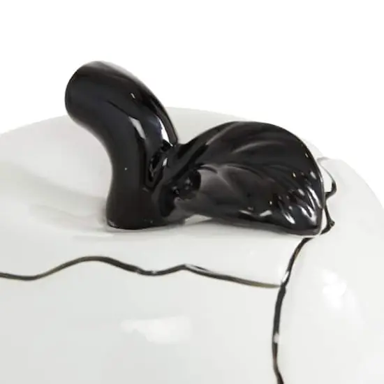 Set of 2 White Dolomite Contemporary Sculpture, 6", 9" {5}