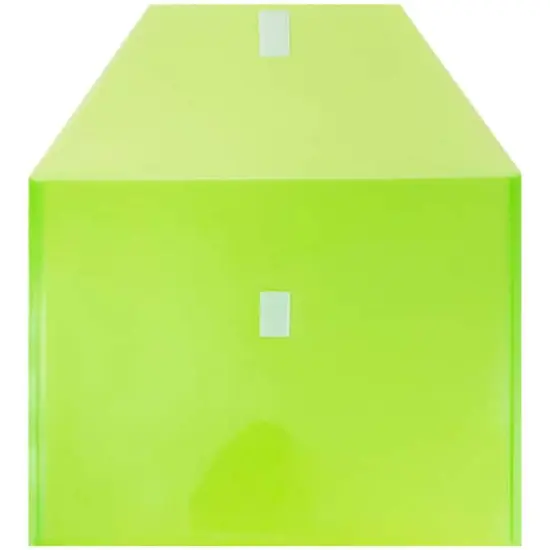JAM Paper 9.75" x 13" Plastic Hook & Loop Closure Envelopes, 6ct. {5}
