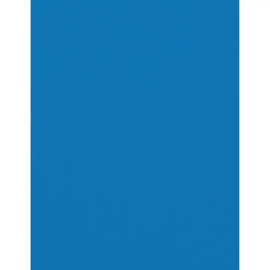 PA Paper&trade; Accents 8.5" x 11" 73lb. Muslin Cardstock Paper, 1,000 Sheets Bright Blue {1}
