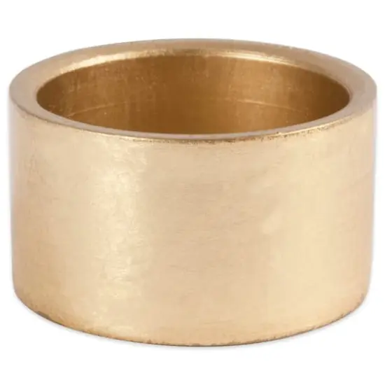 DII&reg; Gold Round Painted Napkin Rings, 6ct.  {4}