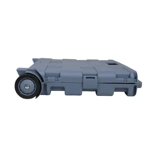 Everything Mary Blue Plastic Collapsible Cart Organizer {11}