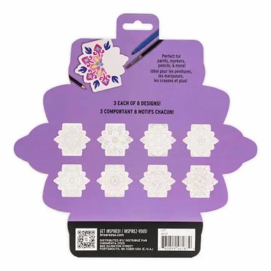 VIVID by Brea Reese&reg; Tile Mixed Media Coloring Pad {7}