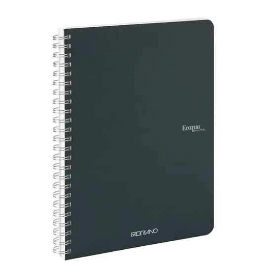 Fabriano&reg; EcoQua Spiral Bound Grid Notebook Dark Green {4}