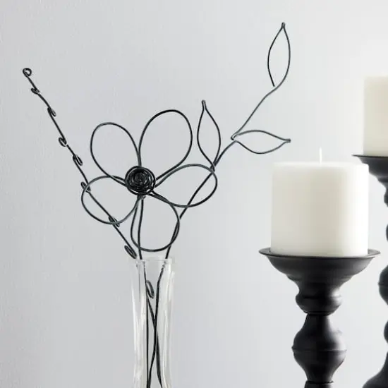 Black Aluminum Decorative Wire by Ashland&reg; {3}