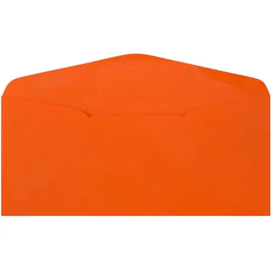 JAM Paper #9 Business Recycled Envelopes, 50ct. Orange {4}