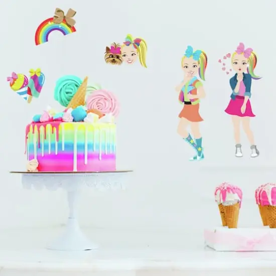RoomMates Jojo Siwa Cartoon Peel & Stick Wall Decals {4}