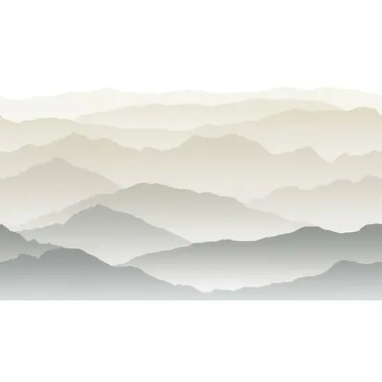 Wanderlust White Peel & Stick Mural {1}