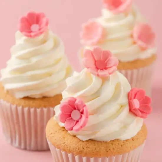 PME Cake Sweet Street&reg; Pink Blossoms Icing Decorations {4}