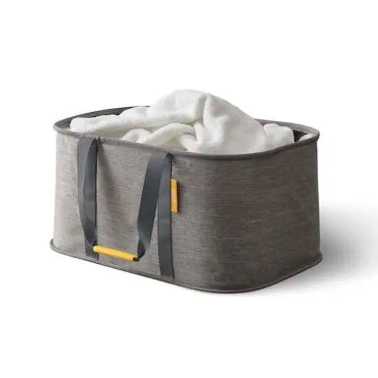 Joseph Joseph Hold-All Collapsible 35L Laundry Basket Gray {1}