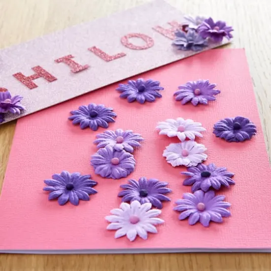 Recollections&trade; Signature Floral Embellishments Violet {4}