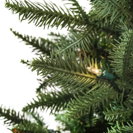 3ft. Pre-Lit Evergreen Pathway Artificial Christmas Tree, Clear Lights {4}