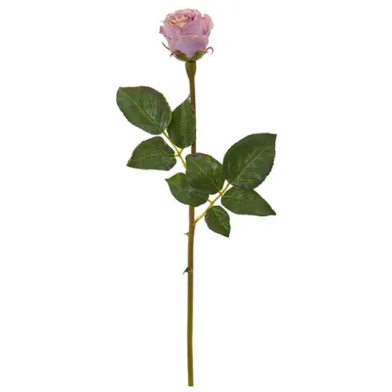 Rose Bud Flower Stem, 12ct. Lavender {1}