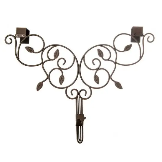 Village Lighting Adjustable Ivy Wreath Hanger White {2}