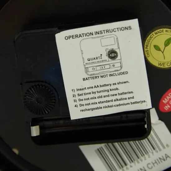 12" Metal Country Cottage Bicycle Clock Set {6}