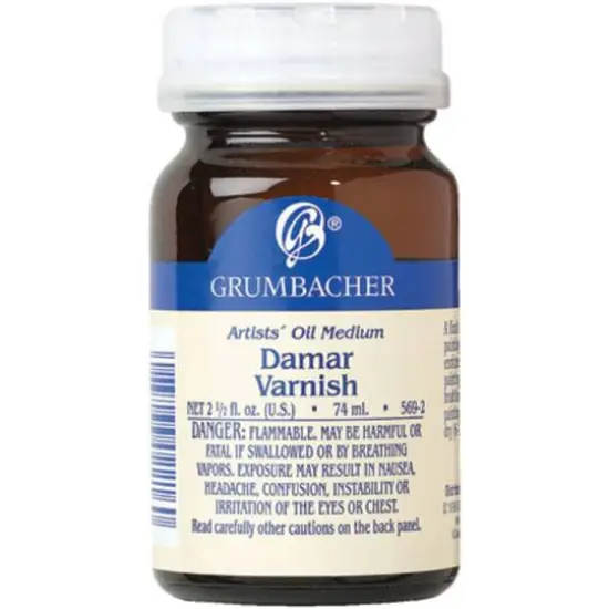 Grumbacher Damar Varnish, Gloss {1}