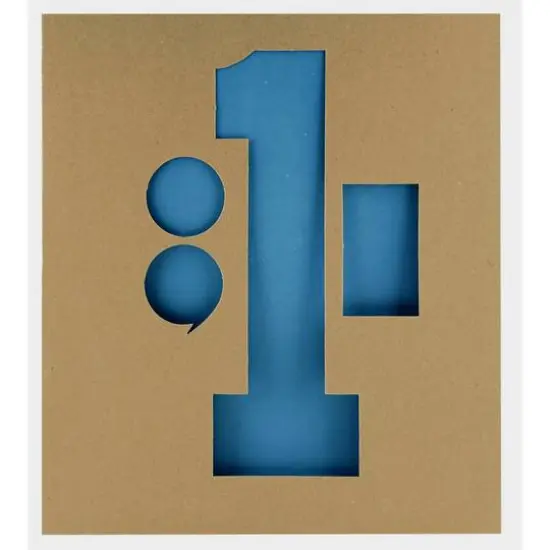 Headline/Geotype 10" Numbers Stencils {3}