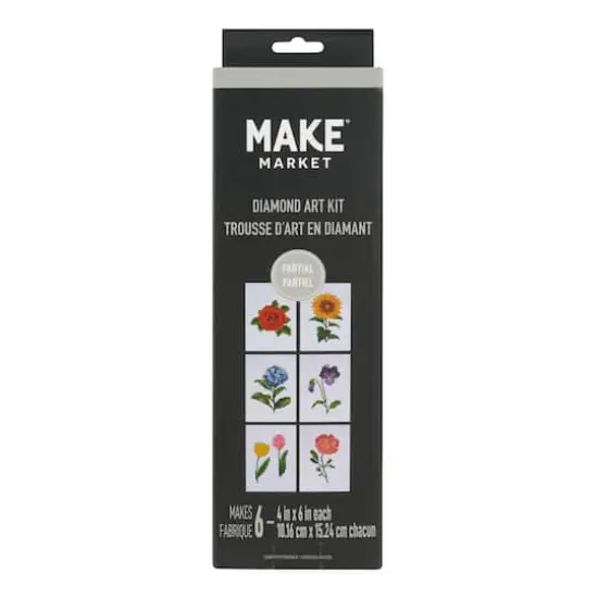 Flowers Diamond Art Kit by Make Market&reg; {7}