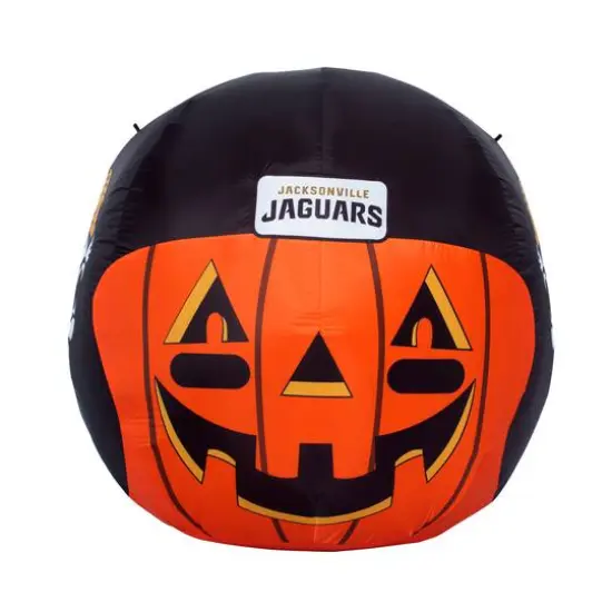 Sporticulture 4ft. Inflatable NFL Team Pride Jack-O' Helmet Jacksonville Jaguars {4}
