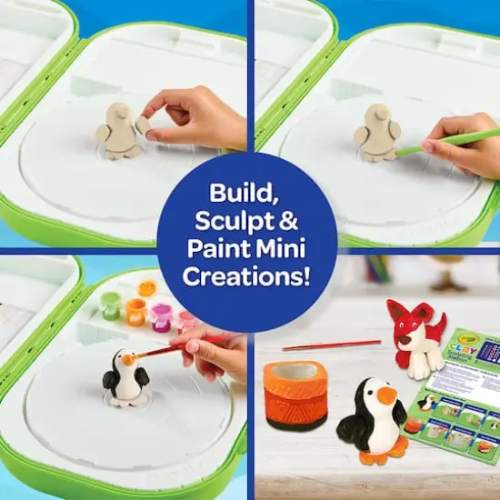 Crayola&reg; Clay Sculpting Station {7}