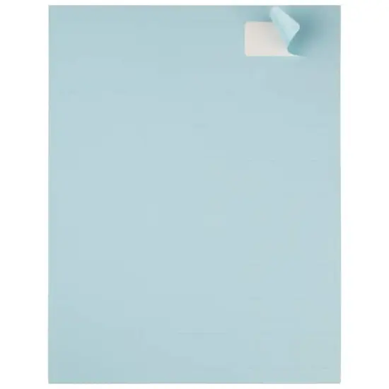 JAM Paper Standard Mailing Return Address Labels Baby Blue {5}