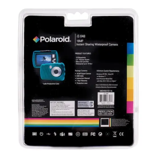 Polaroid&reg; iS048 Waterproof Camera {7}