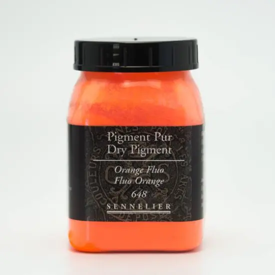 Sennelier Dry Pigment 648 Fluorescent Orange {1}