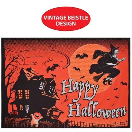 Beistle Vintage Halloween Fabric Backdrop {6}