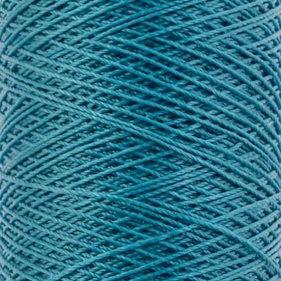 Gudebrod 0.015" 3 Ply Waxed Thread, 500ft. Turquoise {4}