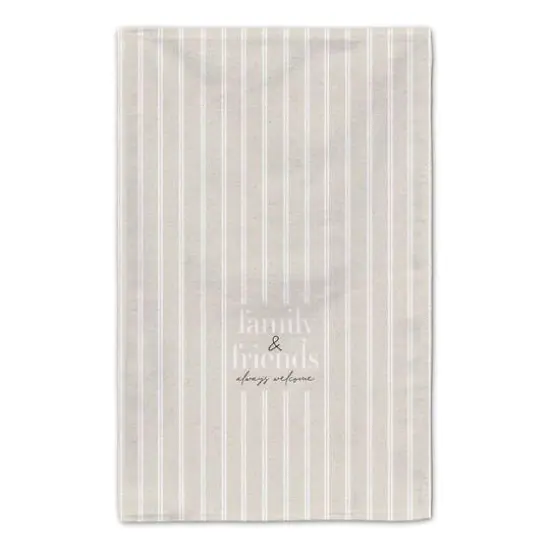 Family & Friends Always Welcome Tea Towel Set {5}