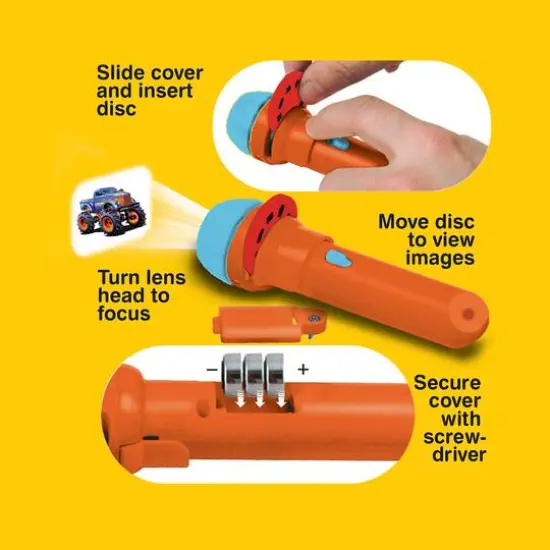 Brainstorm Toys Tractor & Truck Torch & Projector {4}