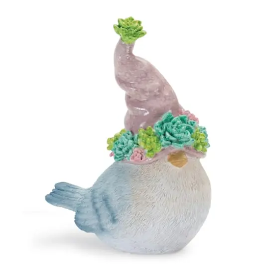 Succulent Bird Gnome Figurine Set {3}