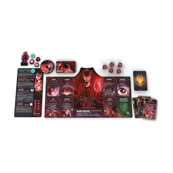 Marvel Dice Throne 4-Hero Box: Scarlet Witch, Thor, Loki, Spider-Man {6}