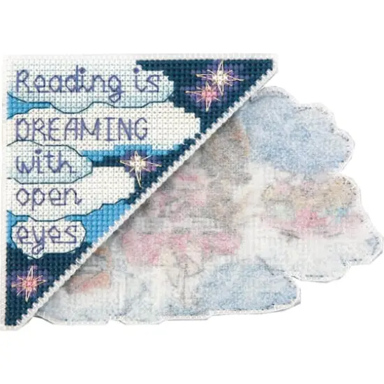 Crystal Art Plastic Canvas Counted Cross Stitch Kit Bookmark Fantasy World Girl {5}