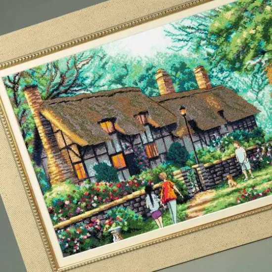 Charivna Mit Cross Stitch Kit Mirror Water {7}