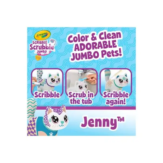 Crayola&reg; Scribble Scrubbie Jenny&trade; Jumbo Pet {3}