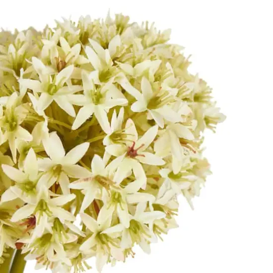 31" White Allium Artificial Flower Stem, 8ct. {5}