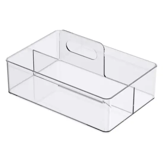 Clear Storage Caddy with Handle by Simply Tidy&trade; {1}