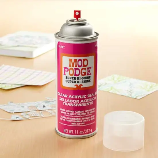 Mod Podge&reg; Super Hi-Shine Acrylic Sealer {3}