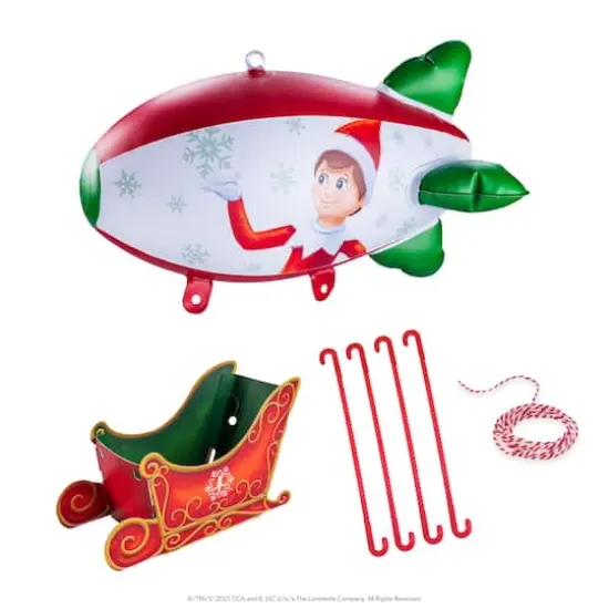 The Elf on the Shelf&reg; Peppermint Blimp Ride {3}