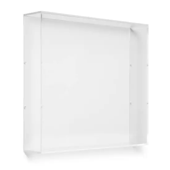 Wexel Art UV Grade Acrylic Backless Shadowbox Lid 3" Depth {2}