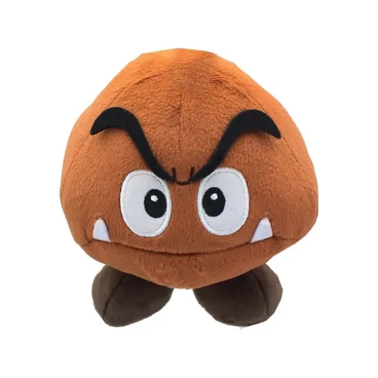Little Buddy 6" Super Mario Bros Goomba Plush {1}