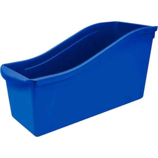Storex Large Book Bin, 6ct. Blue {4}