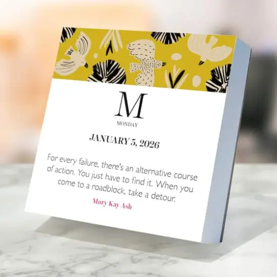 2026 365 Inspiring Women Daily Desktop Calendar {4}